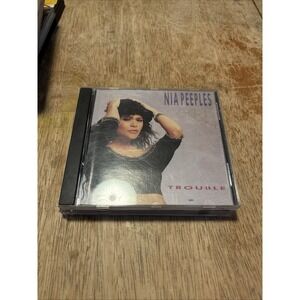 Nia Peeples - Trouble - Promo CD Maxi-Single -  1988 - Mercury - US - EX